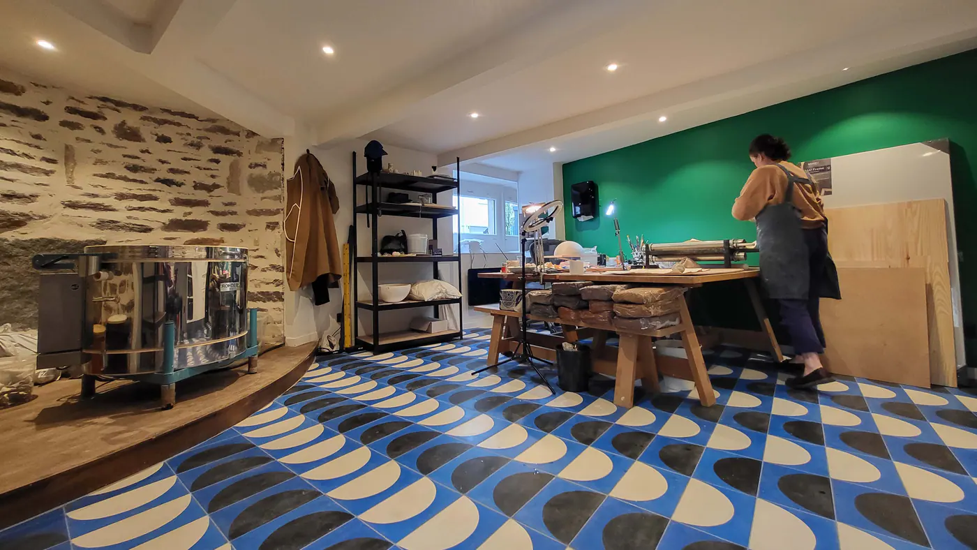 L’atelier d’artiste du Studio Mogador à Rennes