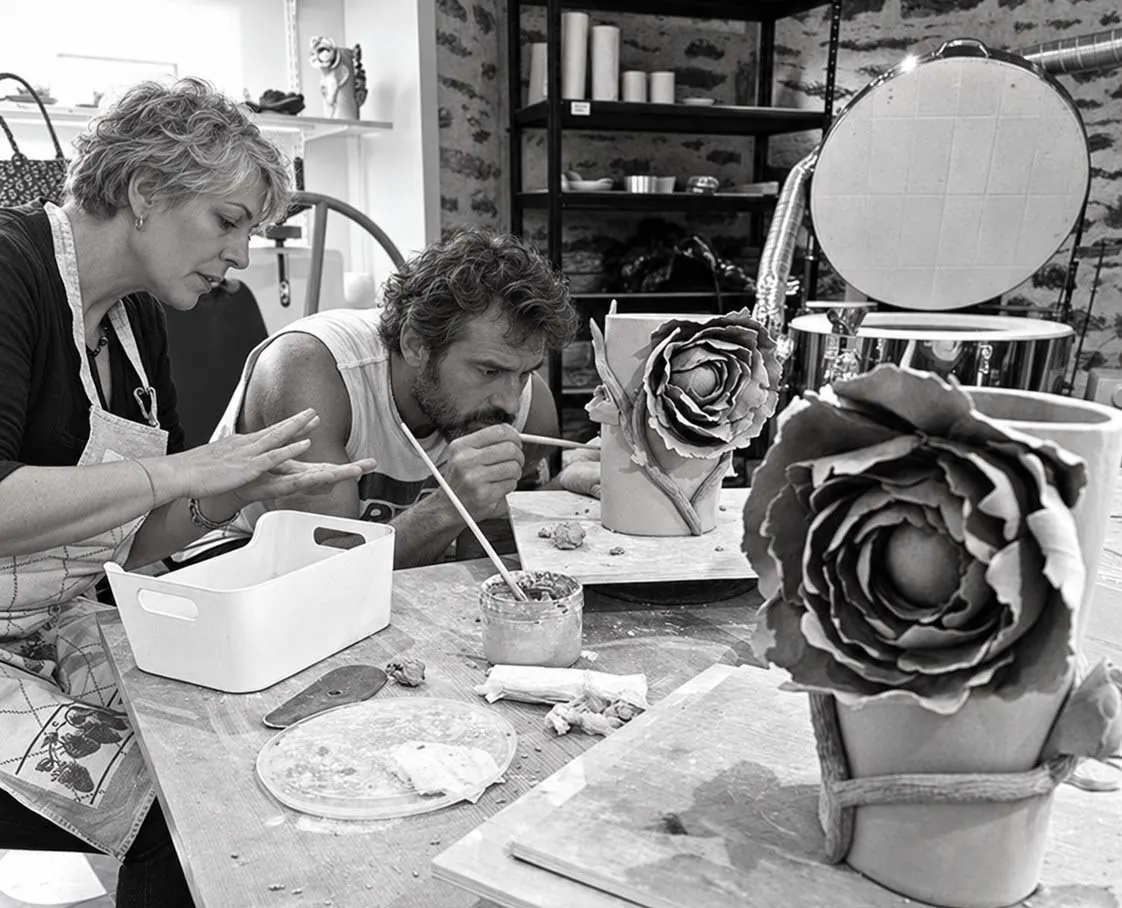 Création accompagnée dans l’atelier d’artiste Studio Mogador
